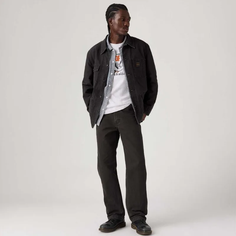 Calça Jeans Levi's® 568® Loose Straight Carpenter Preto - 38X32 USA | 48 BR