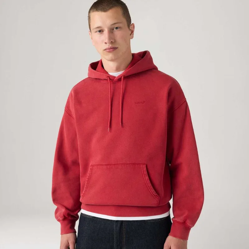 Moletom Levi's® Authentic Hoodie Marrom Claro - M USA | M BR