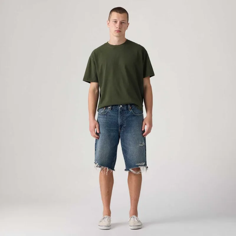 Bermuda Jeans Levi's® 478® Bagy Lavagem Média - 34X12 USA | 44 BR