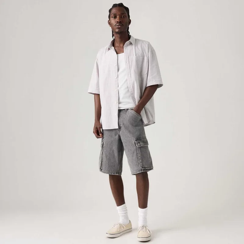 Bermuda Jeans Levi's® 478® Baggy Cargo Cinza - 33X12 USA | 42 BR