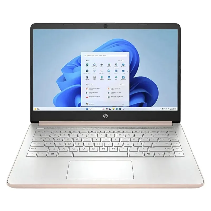 Notebook HP 14" Intel Processador N150 4GB RAM 128GB Rose 14-DQ6105DX AT-BI