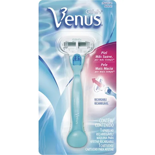 Aparelho Depilatório Gillette Venus 3 Feminino Sistema Unit - GILLETTE VENUS 3