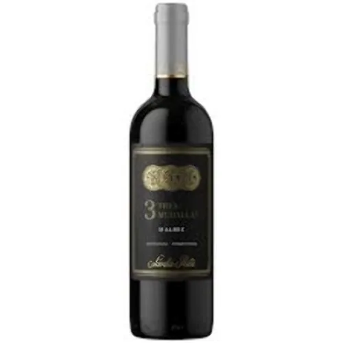 VINHO ARGENTINO TINTO MALBEC TRÊS MEDALLAS GARRAFA 750ML - MALBEC