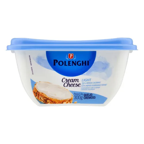 Queijo Cream Cheese Light Polenghi Pote 300g - POLENGHI
