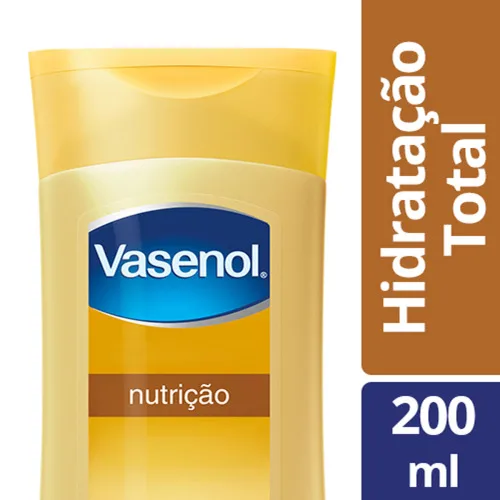 Loção Desodorante Hidratação Total Nutrição Aveia Pura Vasenol Frasco 200ml - VASENOL