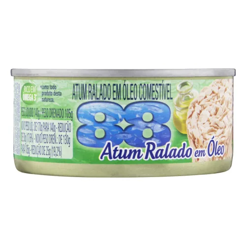 88 ATUM RALADO OLEO 24X140GR - 88