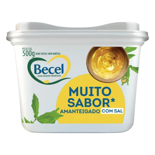 Margarina Becel Manteiga Com Sal 500g - BECEL