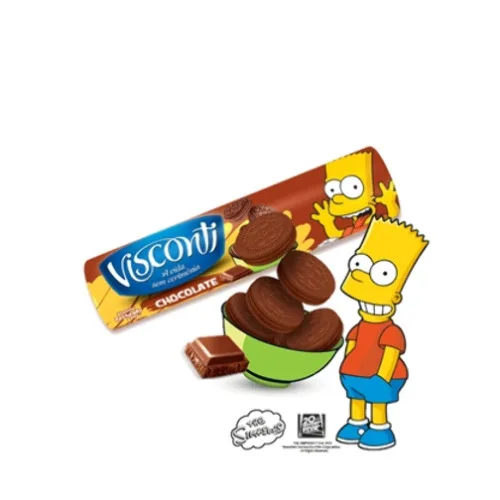 Biscoito Recheado Visconti Chocolate - VISCONTI