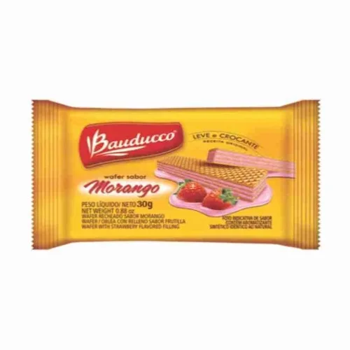 Biscoito Wafer Bauducco Morango - BAUDUCCO