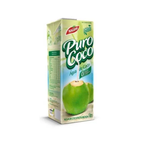 Água De Coco Esterilizada Puro Coco Caixa 1l - MAGUARY