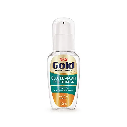 Silicone Concentrado Niely Gold 42ml Óleo Argan Unit - NIELY GOLD