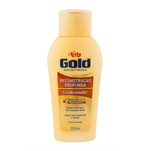 Condicionador Uso Diário Niely Gold 200ml Reconstrução Profunda Unit - NIELY GOLD