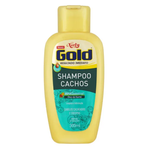 Shampoo Uso Diário Niely Gold 300ml Cachos Unit - NIELY GOLD