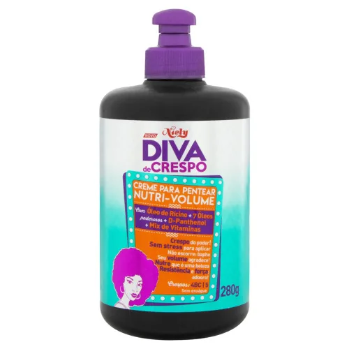Creme Pentear Niely Diva De Crespo 280gr - NIELY