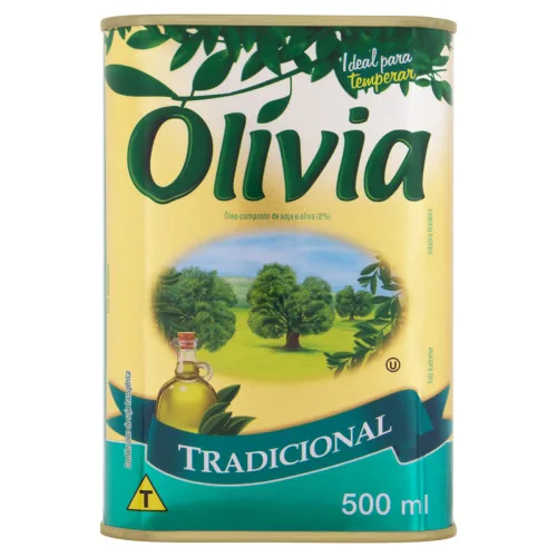 Óleo Composto De Soja E Oliva Tradicional Olívia Lata 500ml - CARGILL BRASIL