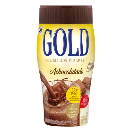 Achocolatado Diet Gold 210g - GOLD