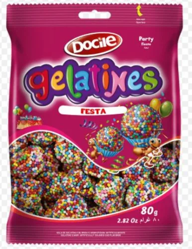 Balas De Gelatina Docile Doci Gummies Festa - DOCILE
