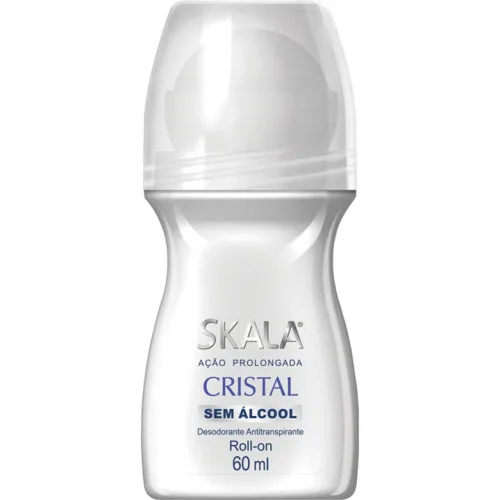 Desodorante Roll On Skala 60ml Feminino Cristal Unit - SKALA