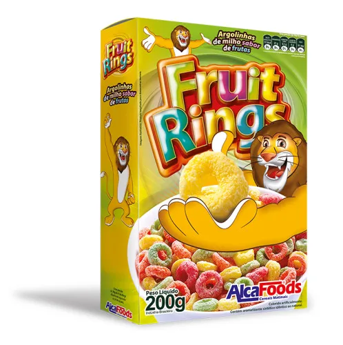 Cereal Alca Foods Fruit Rings - ALCA FOODS