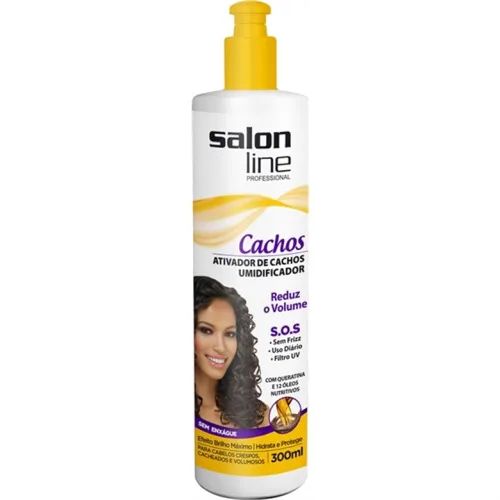 Ativador Cachos Salon Line 300ml Umidificante Unit - SALON LINE
