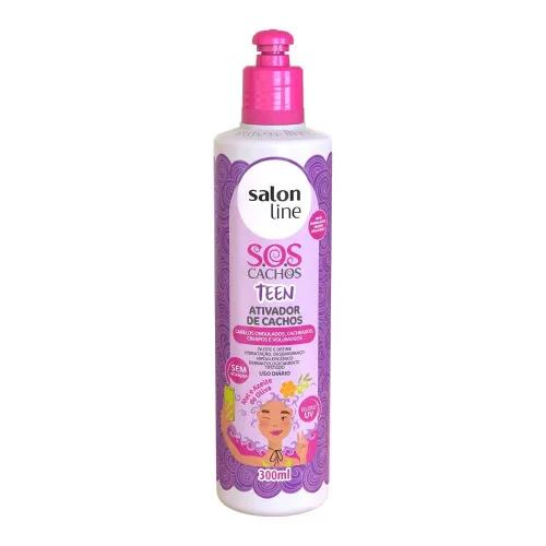 Ativador Cachos Salon Line 300ml Teen Unit - SALON LINE