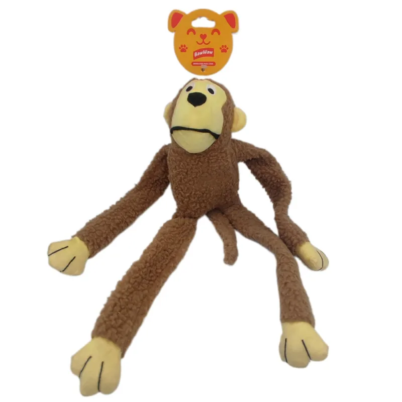 Brinquedo p/ Cães Baw Waw Macaco - Baw Waw