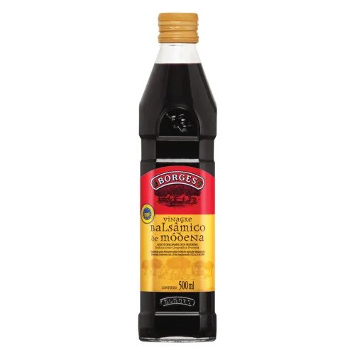 VINAGRE BALSÂMICO BORGES VIDRO 500ML - BORGES