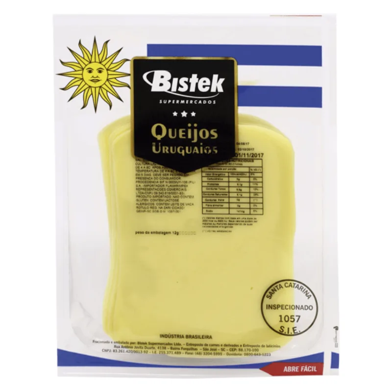 Queijo Uruguaio Mussarela Bistek 200g
