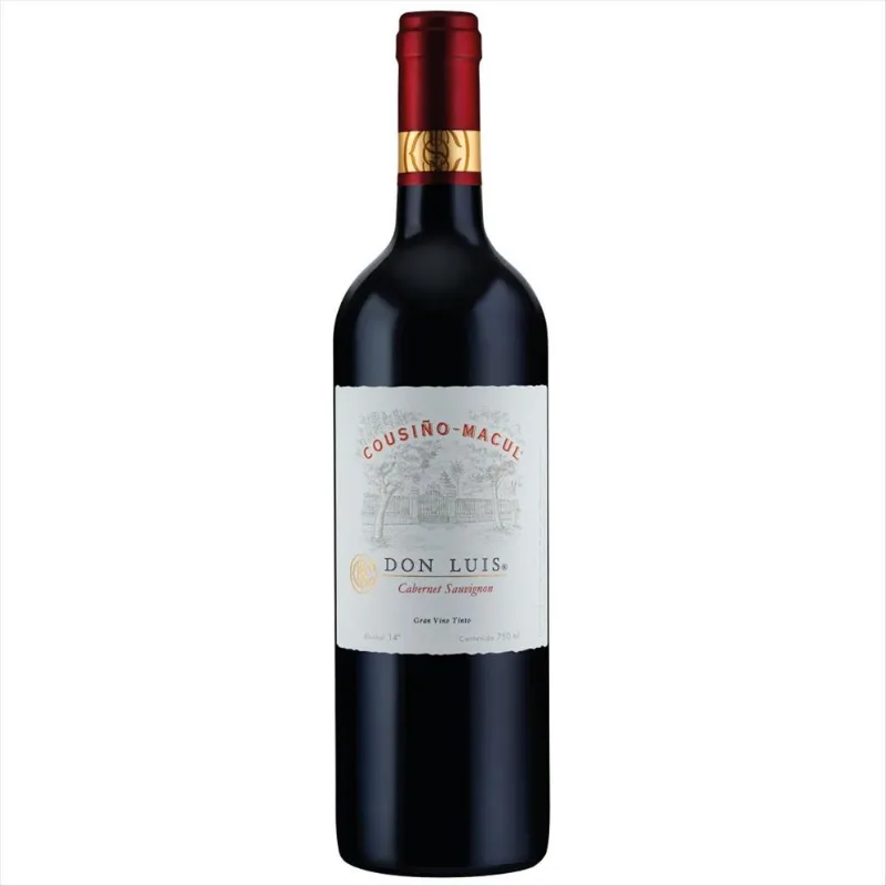 Vinho Tinto Chileno Corsinõ Macul Don Luis Cabernet Sauvignon Garrafa 750ml