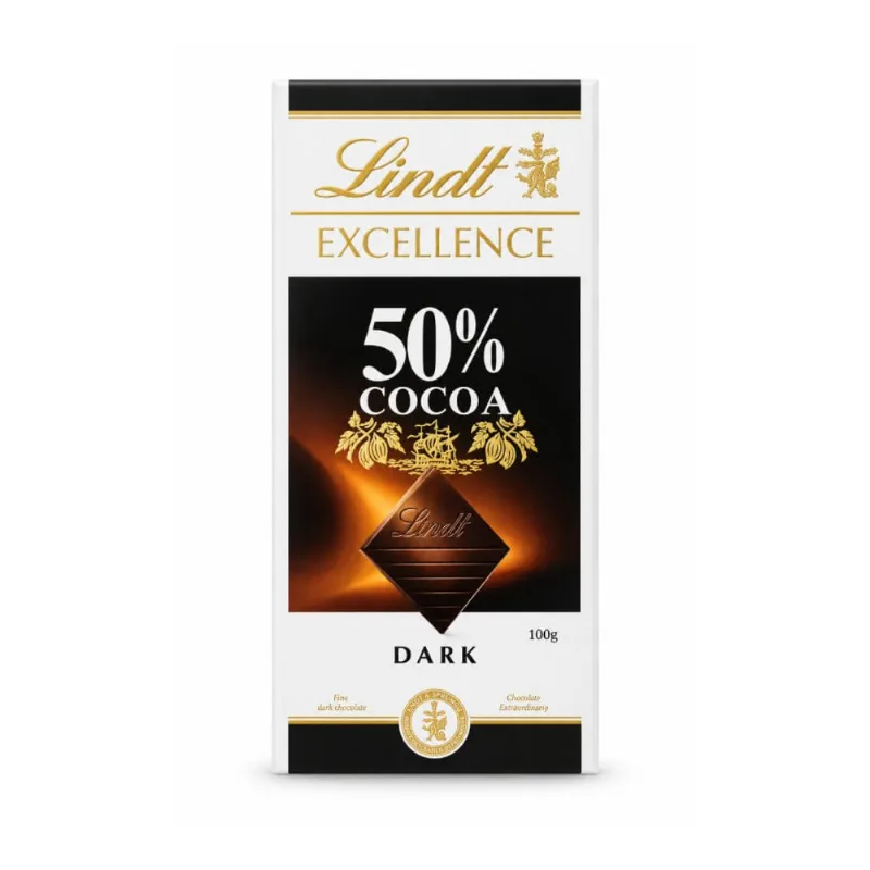 Chocolate Lindt Excellence 50% Cacau 100g