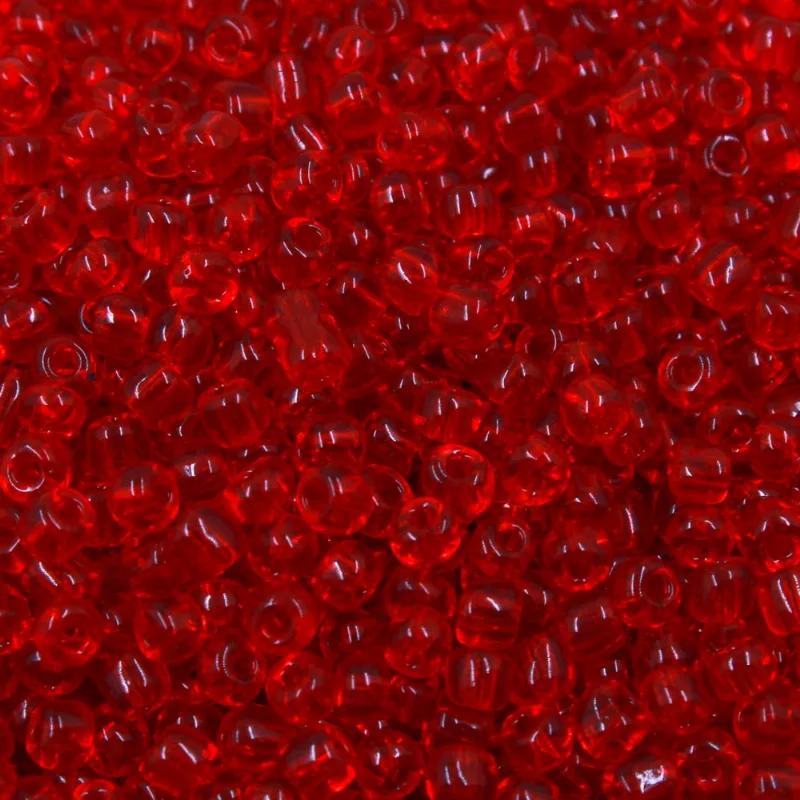 MIÇANGAO FOSCO 3.6MM (6/0) EM VIDRO COM 450GR M05 - Vermelho Fosco M5