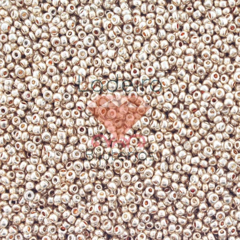 MIÇANGAO METALIZADO 3.6MM EM VIDRO COM 450GR 106M - Dourado 1107