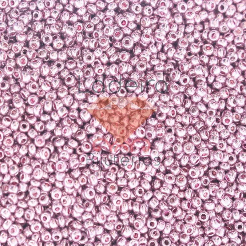 MIÇANGAO METALIZADO 3.6MM EM VIDRO COM 450GR 110M - Rosa Claro 1111