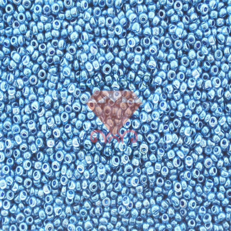 MIÇANGAO METALIZADO 3.6MM EM VIDRO COM 450GR 122M - Azul 1122