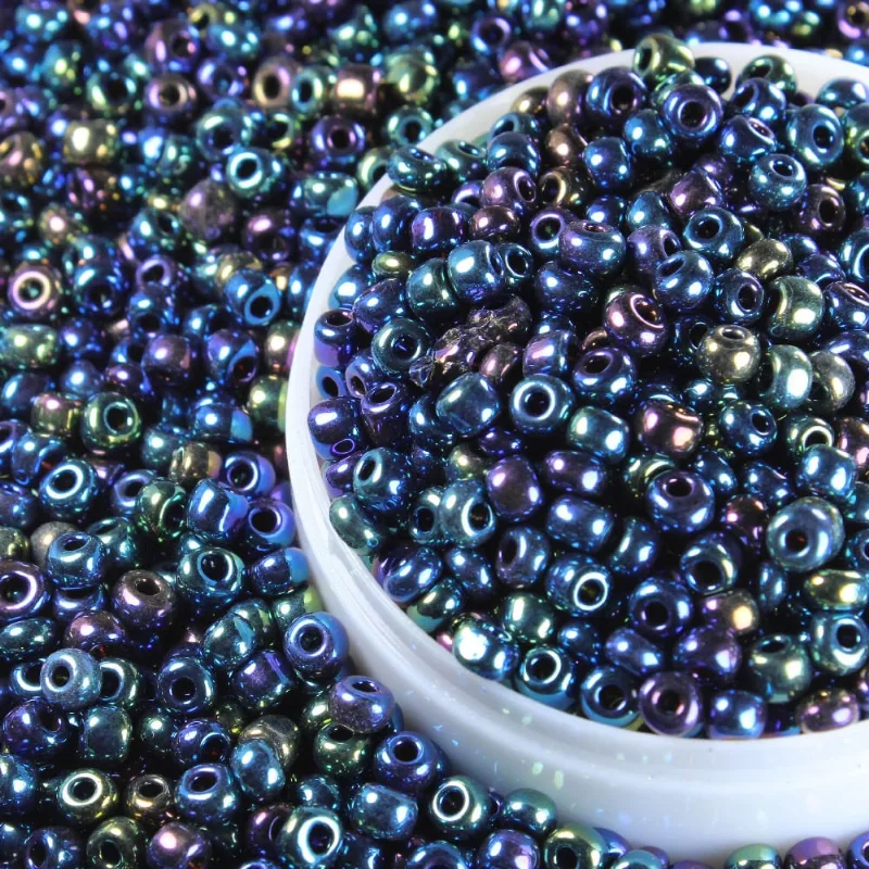 MIÇANGAO 3.6MM (6/0) VIDRO COM 450GR 445 - Preto Ab