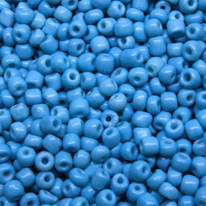 MIÇANGAO 3.6MM (6/0) VIDRO COM 450GR 219 - Azul Bebe