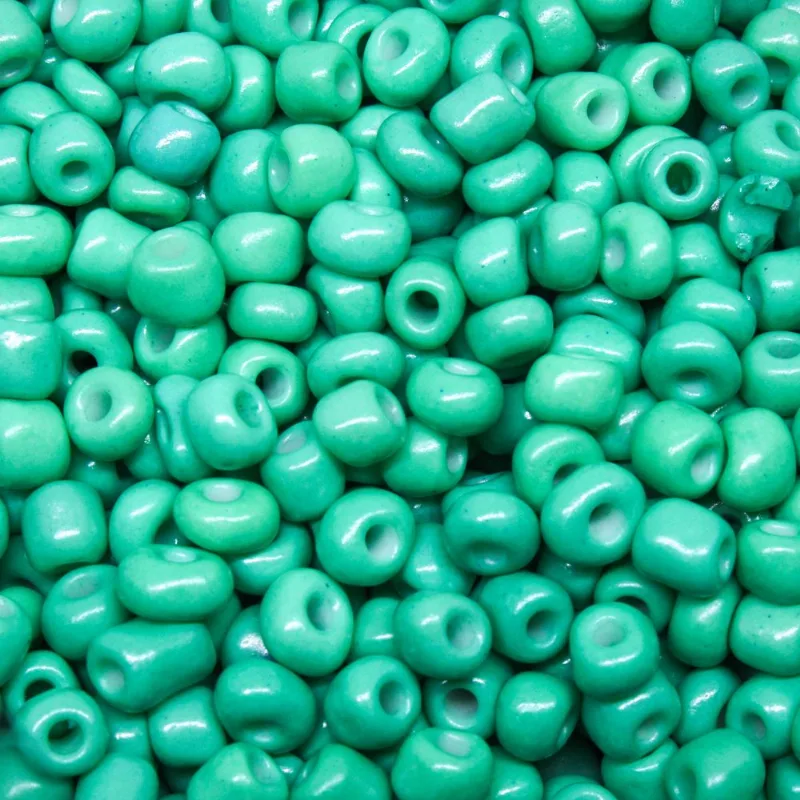 MIÇANGAO 3.6MM (6/0) VIDRO COM 450GR 214 - Verde Claro