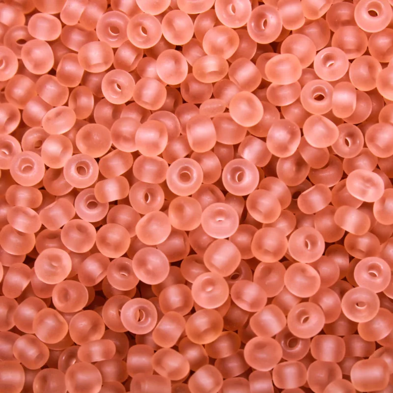 MIÇANGAO FOSCO 3.6MM (6/0) EM VIDRO COM 450GR M9a - Rosa Bebe Fosco M9a