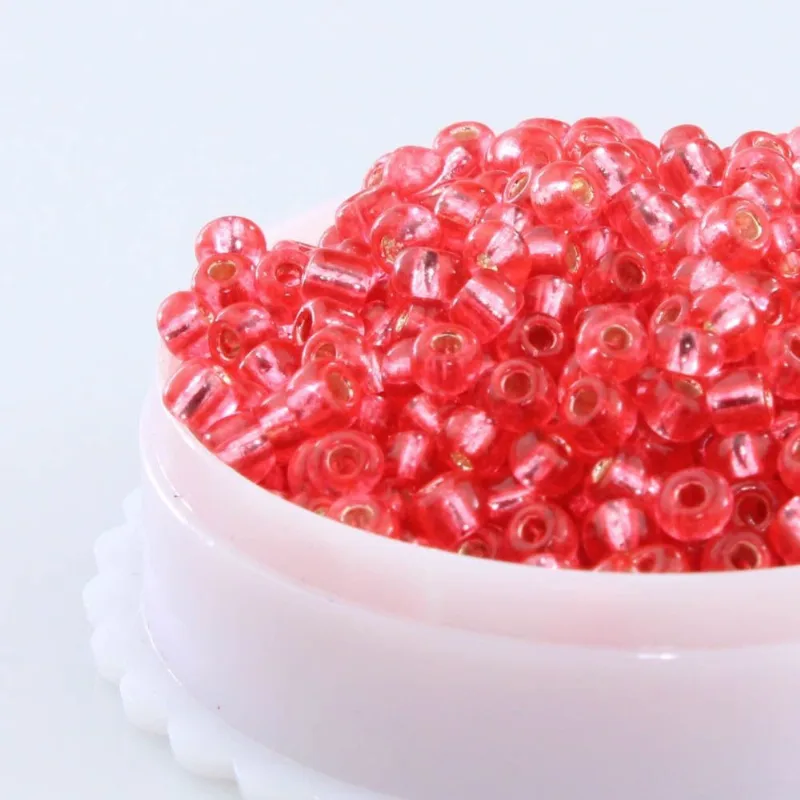 MIÇANGAO METALIZADO 3.6MM EM VIDRO COM 450GR 901M - Vermelho 405
