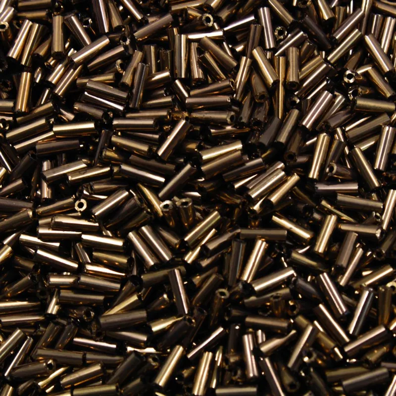Canutilho 06Mm Em Vidro Com 450G 223M - Ouro Velho