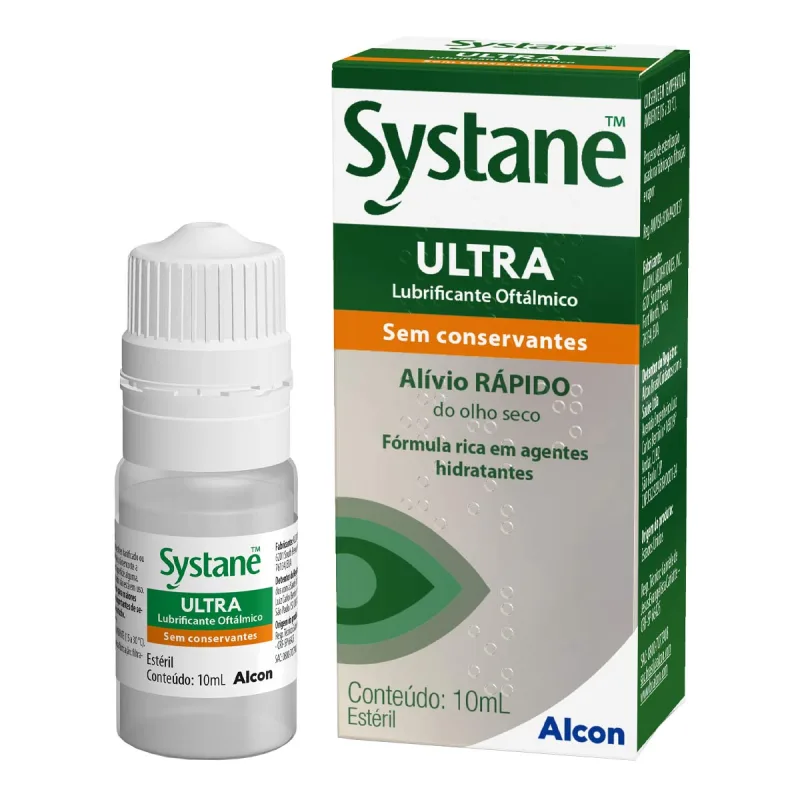 SYSTANE ULTRA S/ CONSERV 10ML-DEMAIS PROD - Alcon