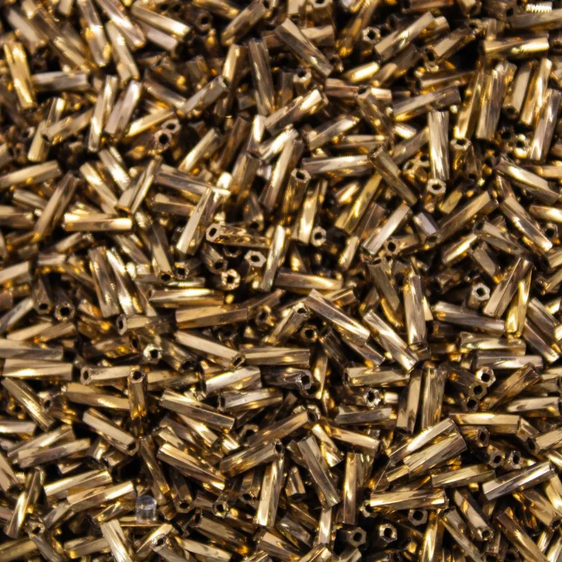 CANUTILHO TORCIDO 06MM EM VIDRO COM 450G 222M - Ouro Velho