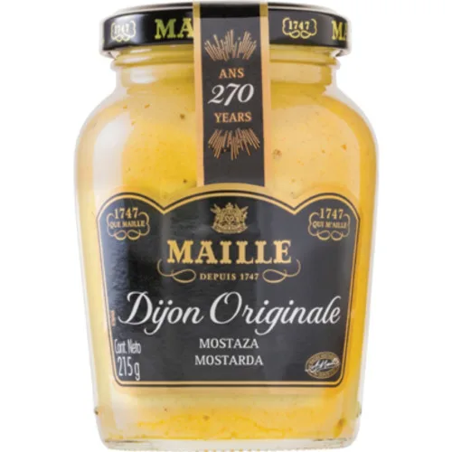 Mostarda Dijon Original Maille Vidro 215g - MAILLE