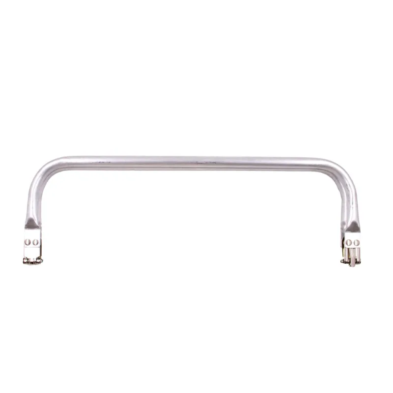 FECHO TUBULAR PARA BOLSA 30X9.7CM EM FERRO UNIDADE 074 - Niquel
