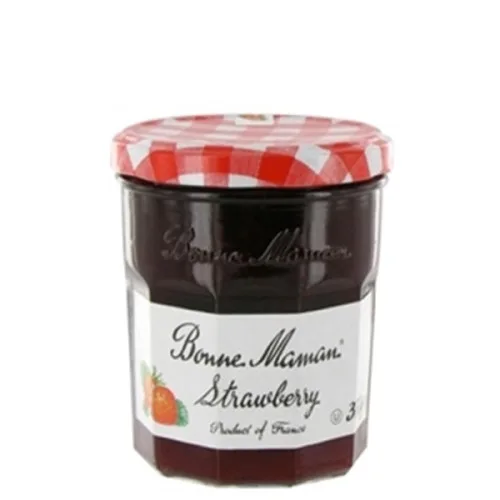 Geléia Francesa De Morango Bonne Maman 370g - BONNE MAMAN