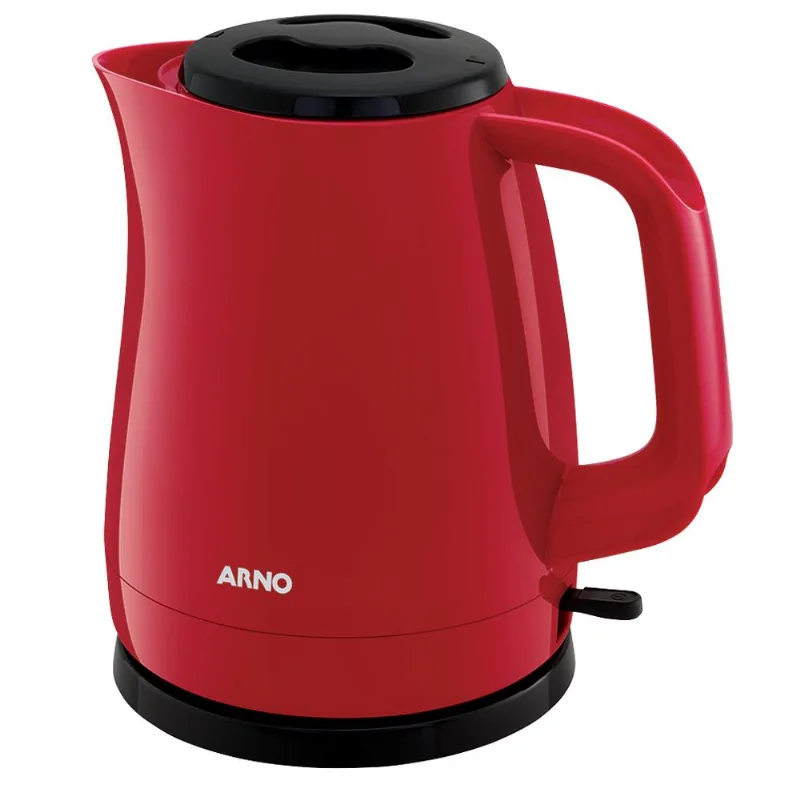 Jarra Elétrica 1,5L Arno Uno KF06 sem Fio Vermelha 220V