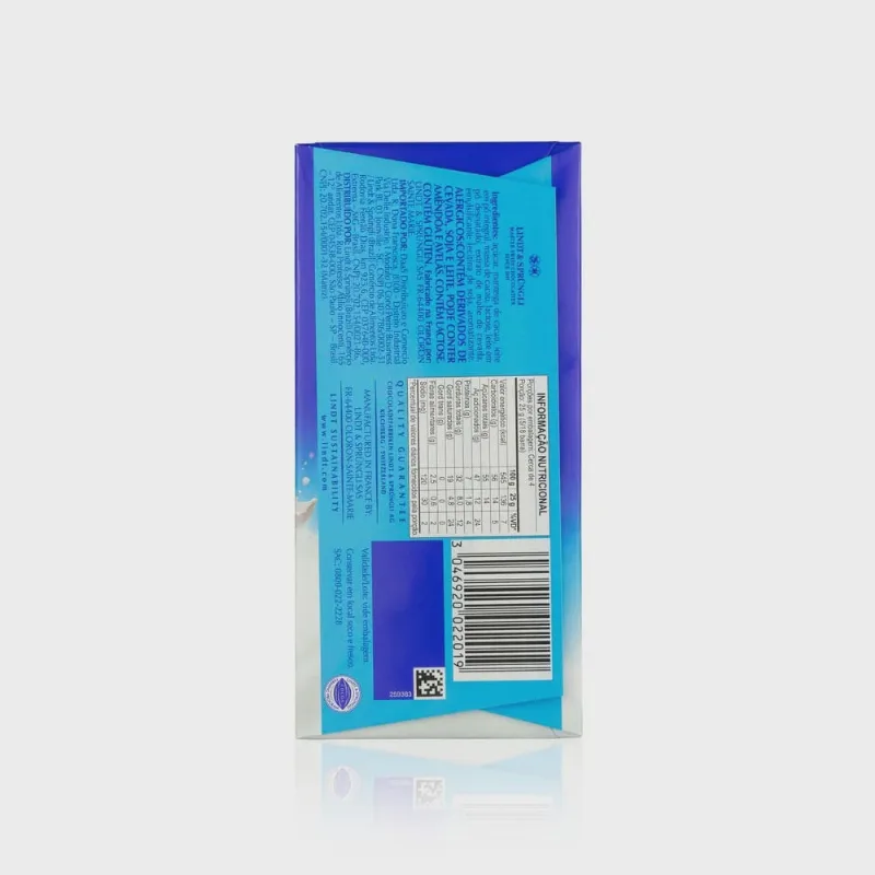 Chocolate Lindt Classic ao Leite 90g