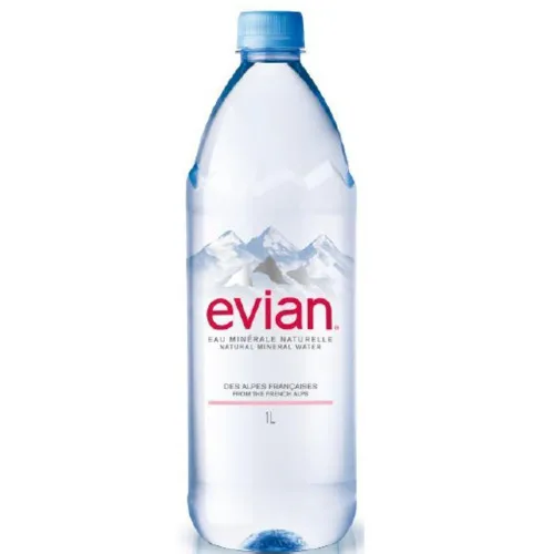 Eau Minerale Bouteille Plastique Nature Etagere - EVIAN