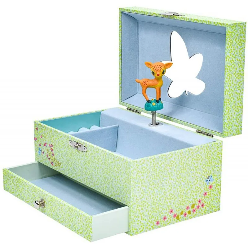 DJECO The Fawn's Song Wood Treasure Box AUB01BJ2BXL2