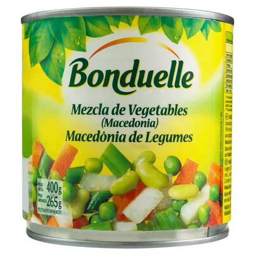 Macedônia De Legumes Em Conserva Bonduelle Lata 265g - PARATI